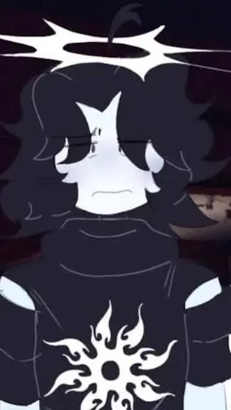 ai character: two time and azure background