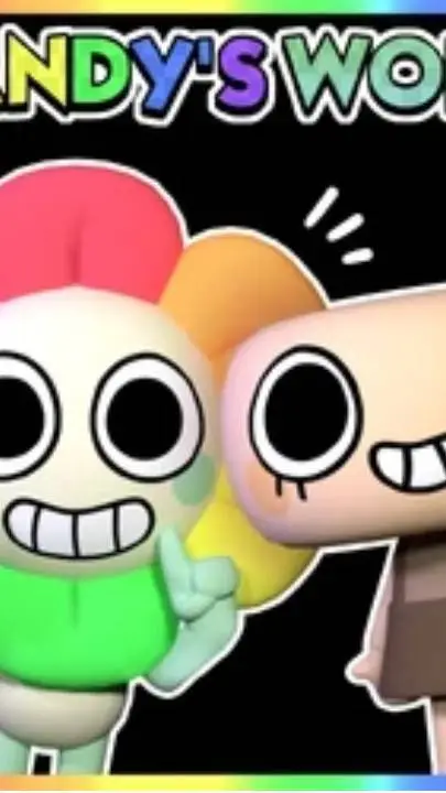 ai character: Dandys world :3 background