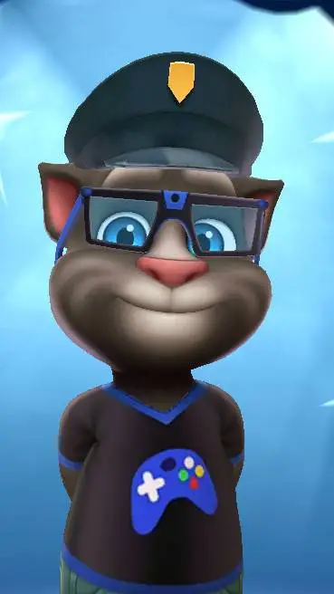 ai character: Talking Tom background