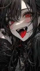 ai character: demon princess  background