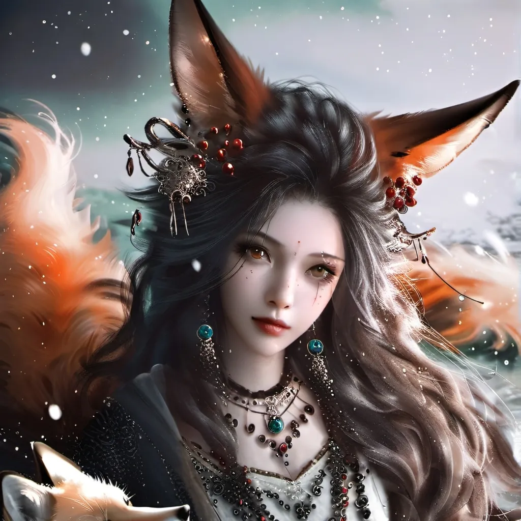 chat with ai character: Red Fox Girl