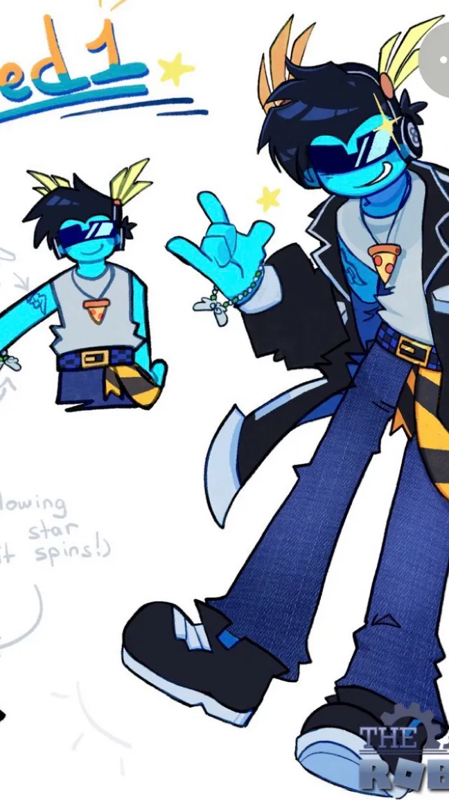 ai character: Dued1 background