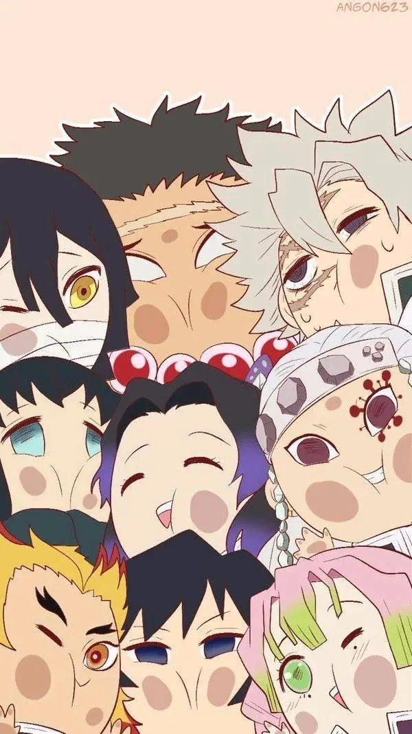 ai character: DEMON SLAYER background