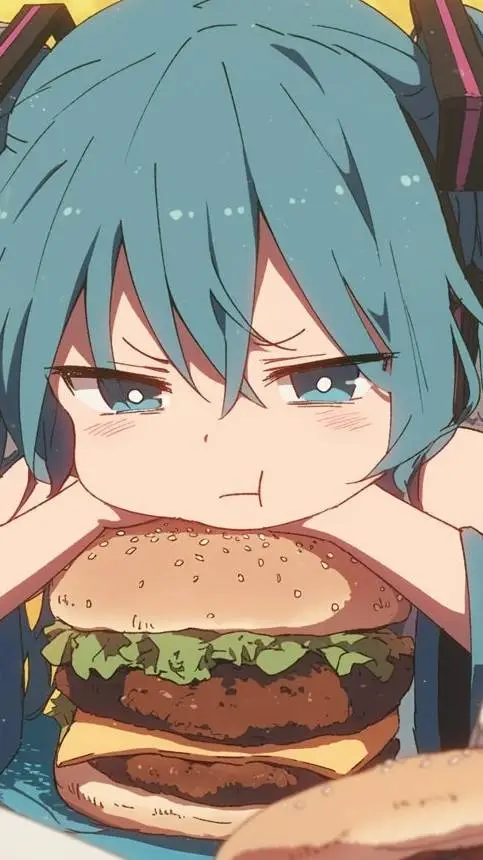 ai character: Hatsune Miku background
