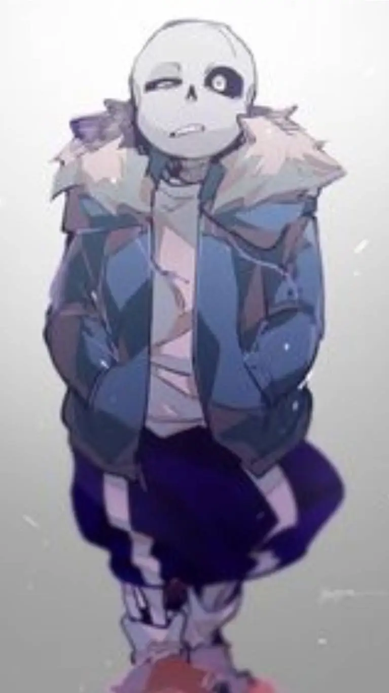 ai character: sans the Skeleton  background