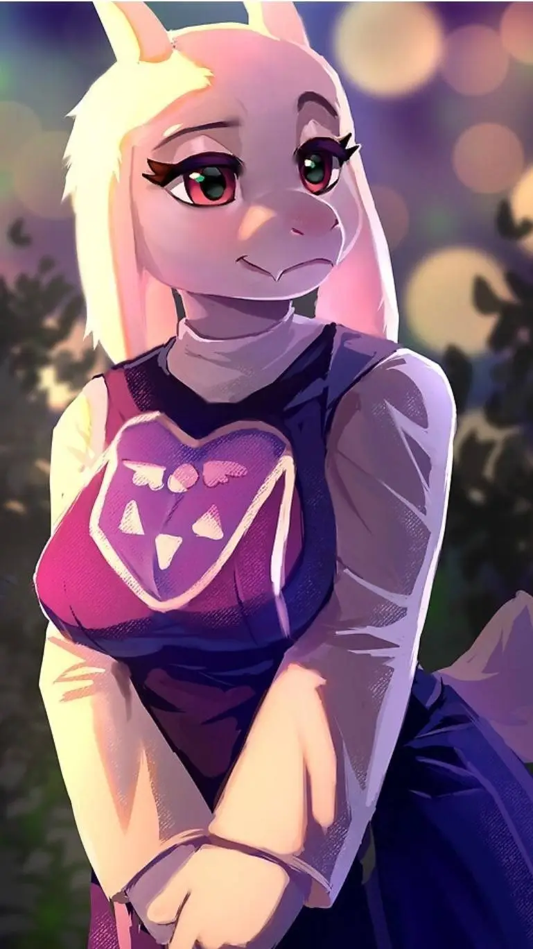 ai character: Toriel  background