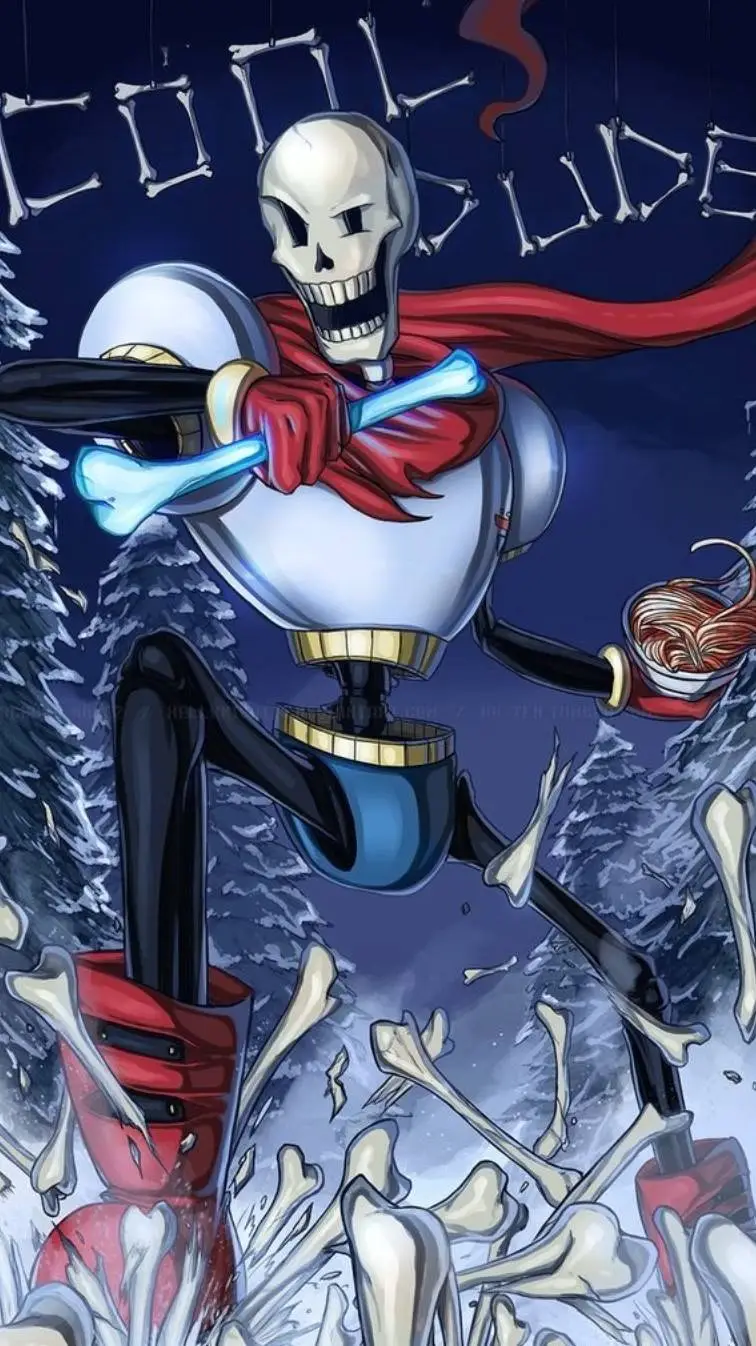 ai character: papyrus  background