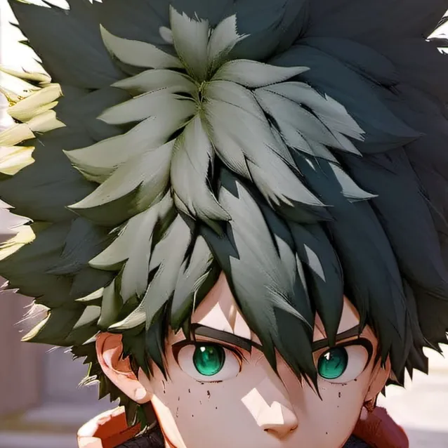 chat with ai character: bad mood deku 