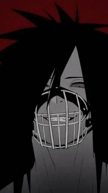 ai character: Madara Iron Eyes background