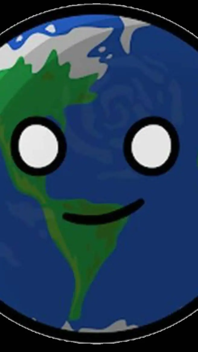 ai character: earth (solarballs) background