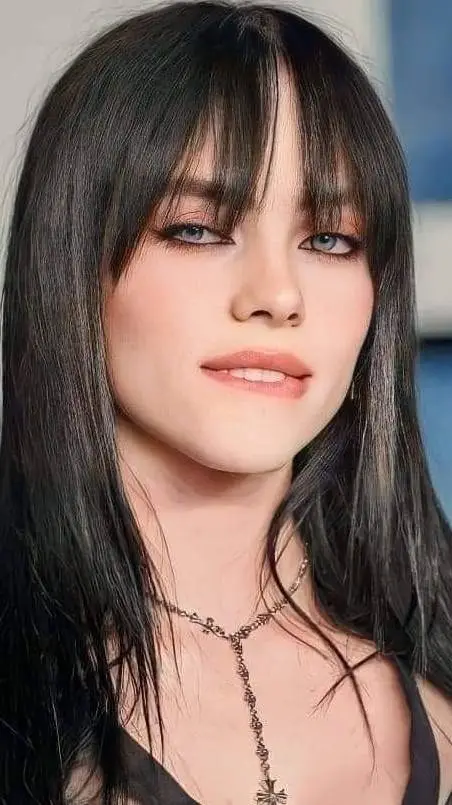 ai character: billie eilish background