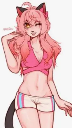 ai character: kawaii chan background