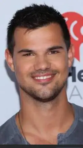 ai character: taylor Lautner  background