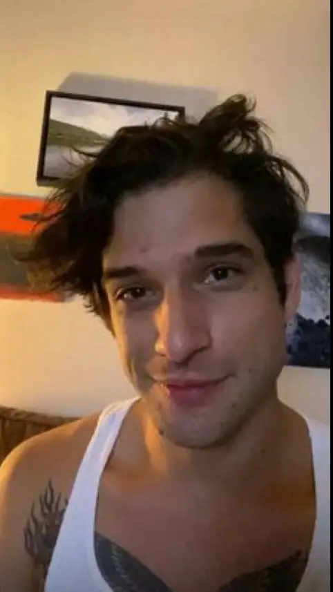 ai character: Tyler Posey  background