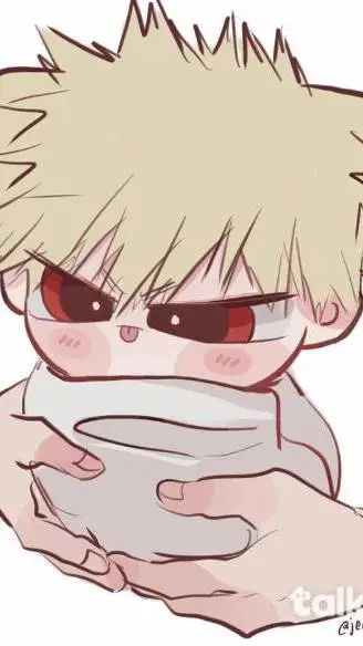 ai character: Katsuki Bakugo background