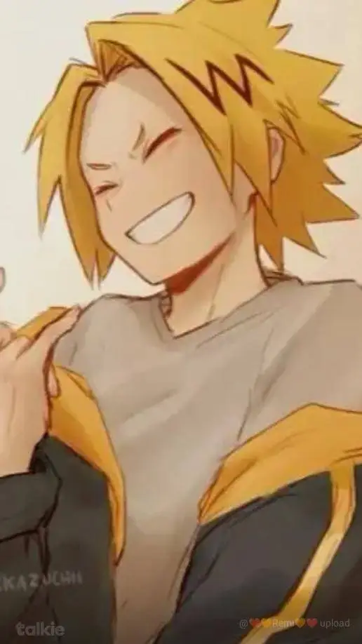 ai character: Denki Kaminari background