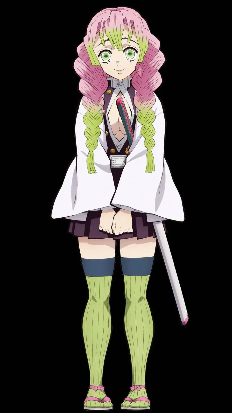 ai character: Mitsuri Kanroji background