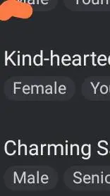 ai character: kind hearted girl background