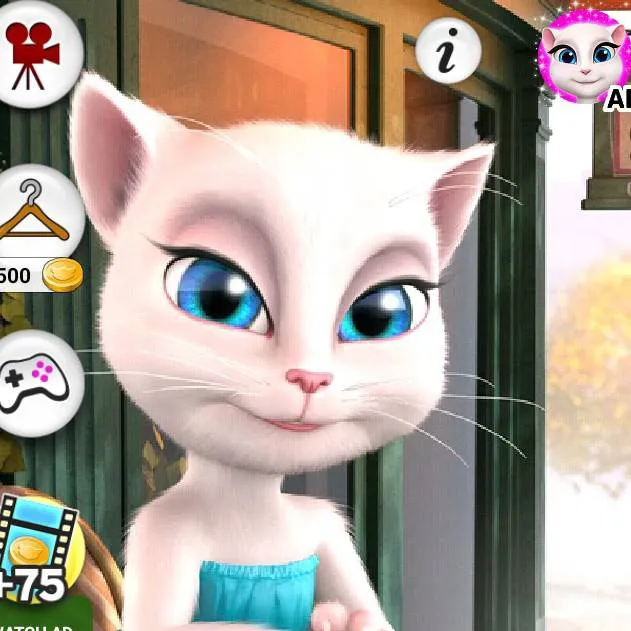 chat with ai character: cafe of angela