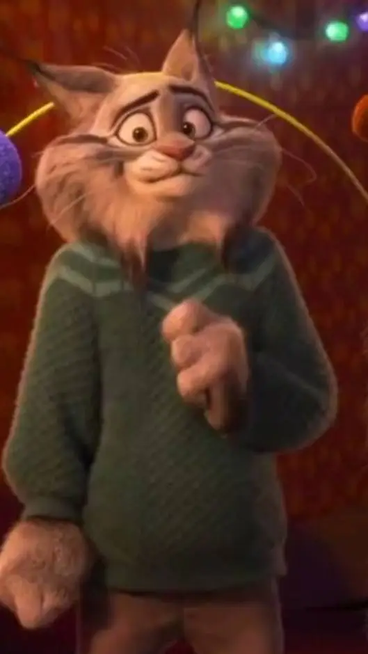 ai character: Pawbert Lynxley  background