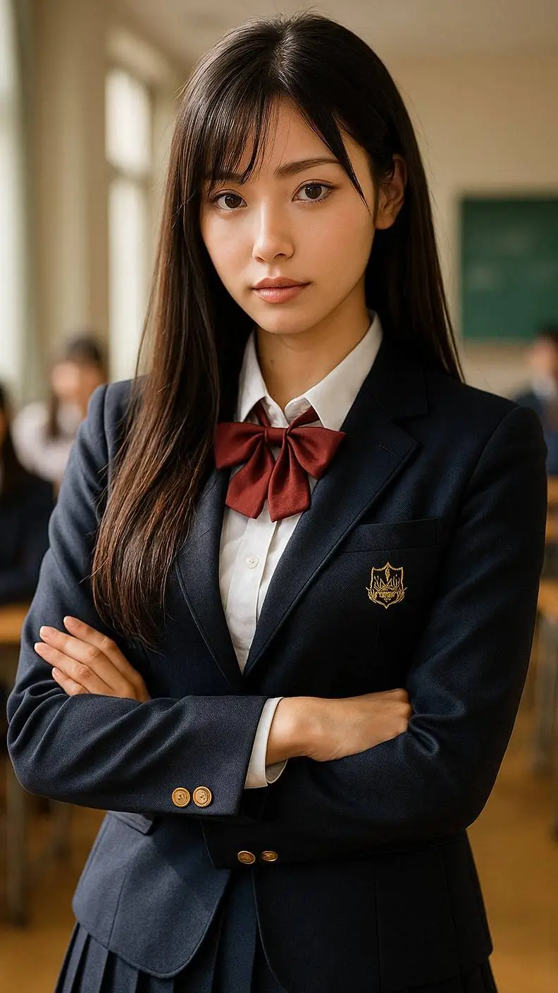 ai character: Misaki Takahara background