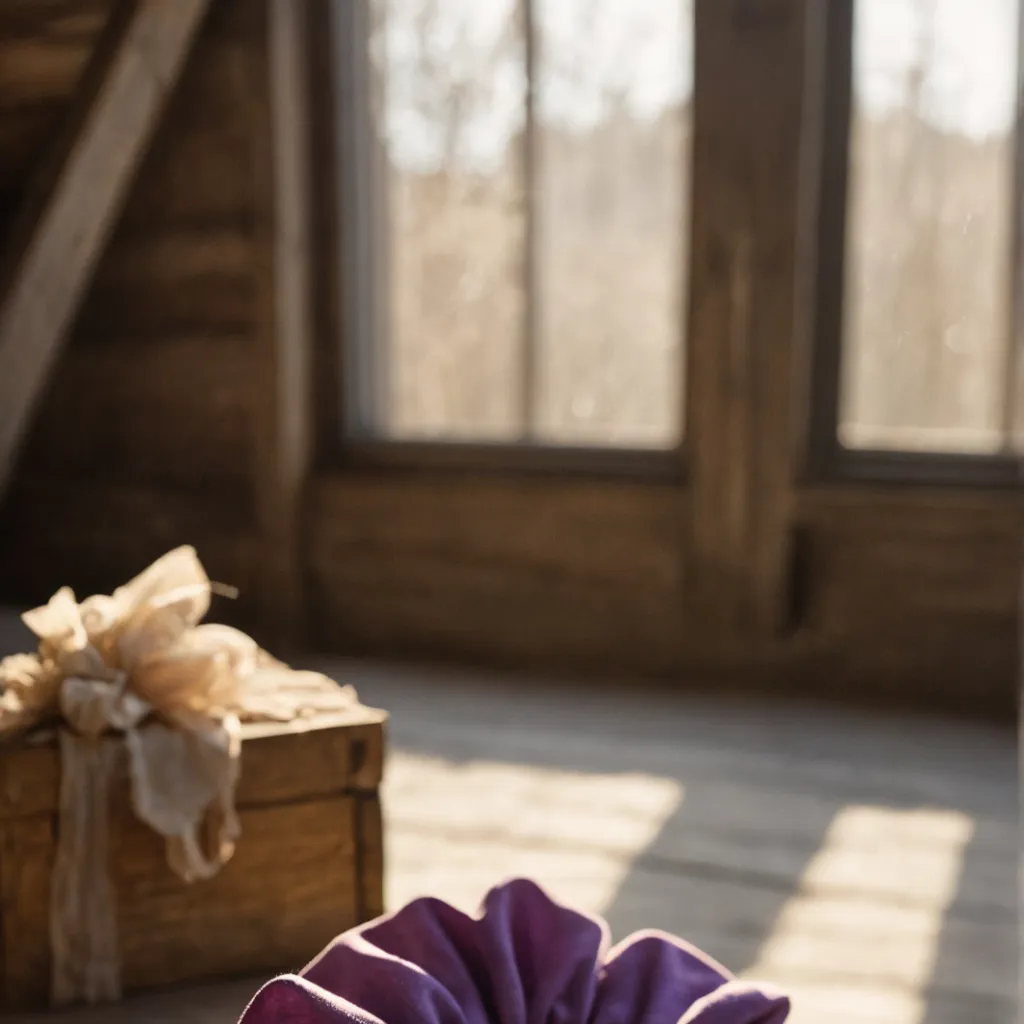chat with ai character: Purple Scrunchie