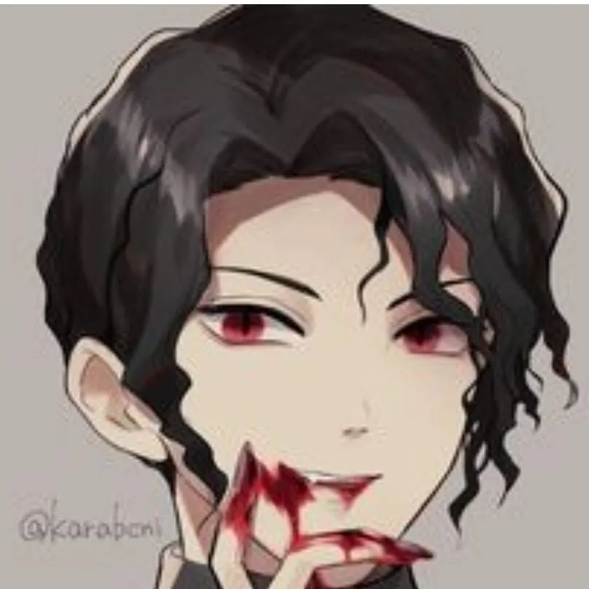 chat with ai character: blood muzan ×y/n 