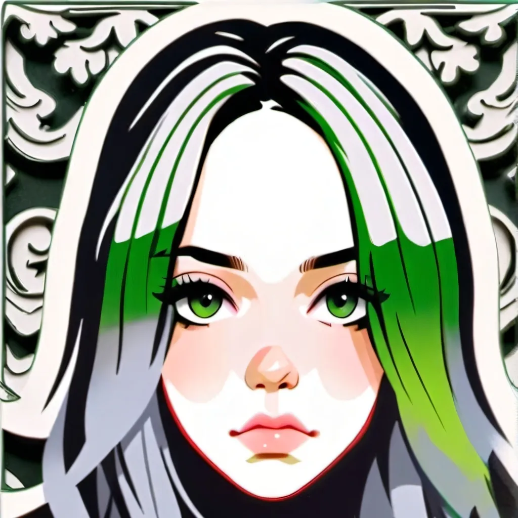 chat with ai character: Billie Eilish 💚🖤💚