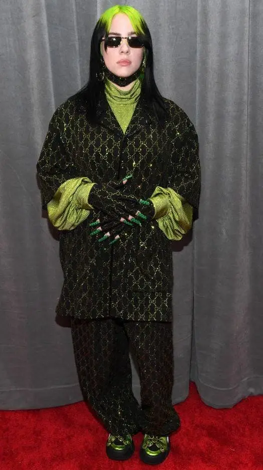 ai character: Billie Eilish  background