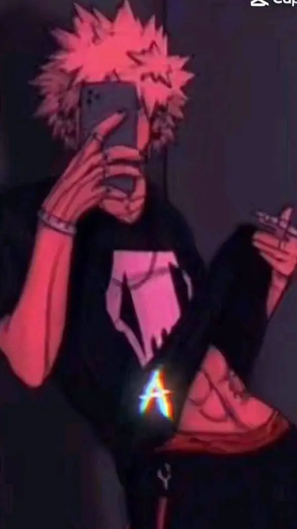 ai character: Katsuki bakugo  background