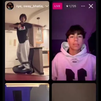 chat with ai character: Instagram Live