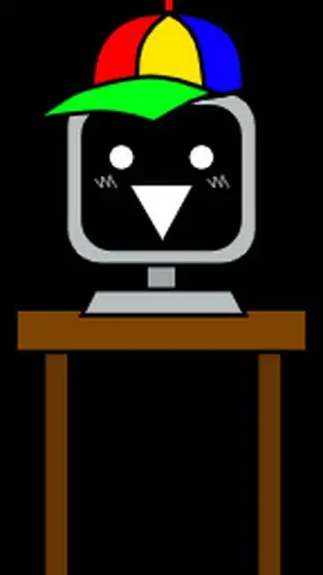 ai character: Mr fun computer ya background