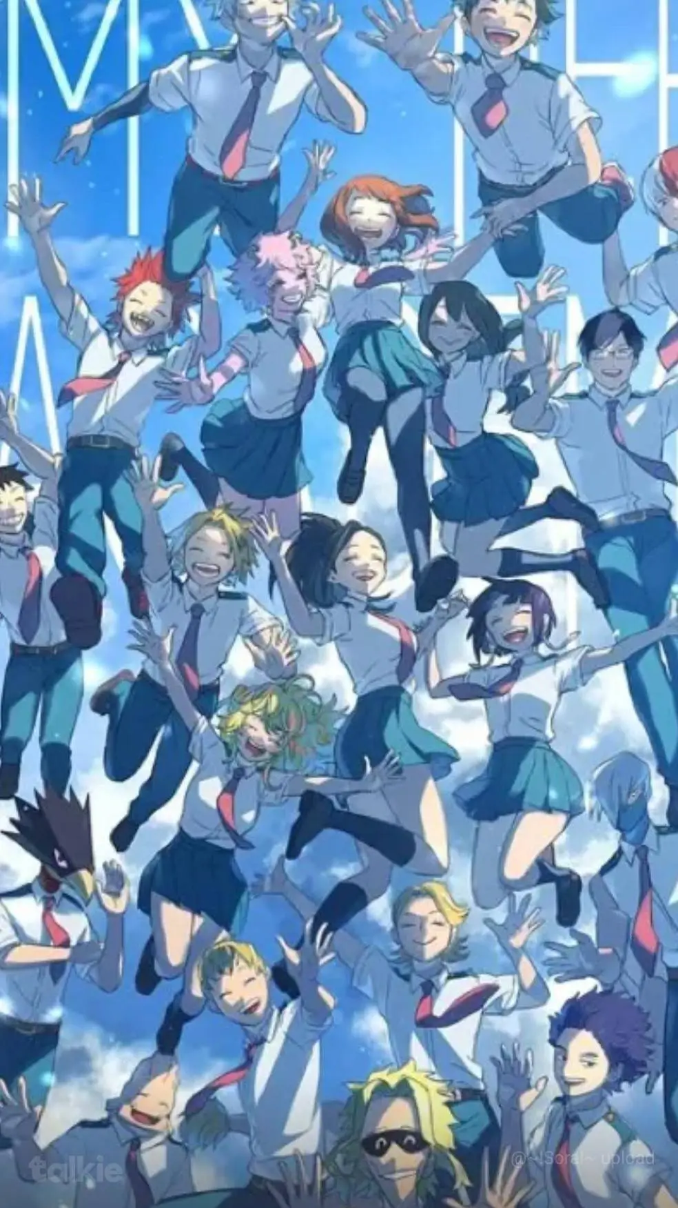 ai character: MHA NEW STUDENT! 👍 background