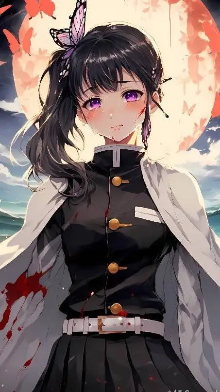 ai character: tanjiro background