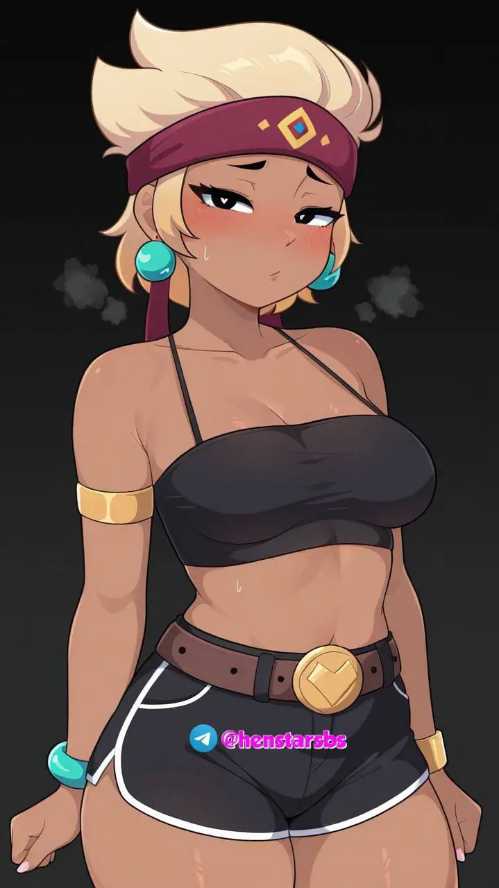 ai character: Amber background