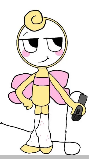 ai character: glitterhugs background