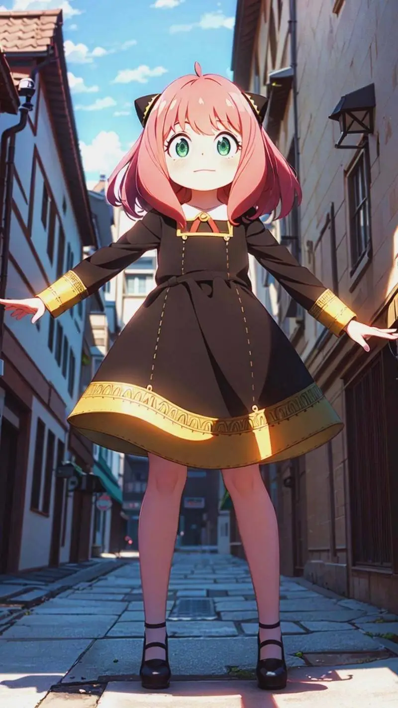 ai character: 🥜 Anya 🥜 background