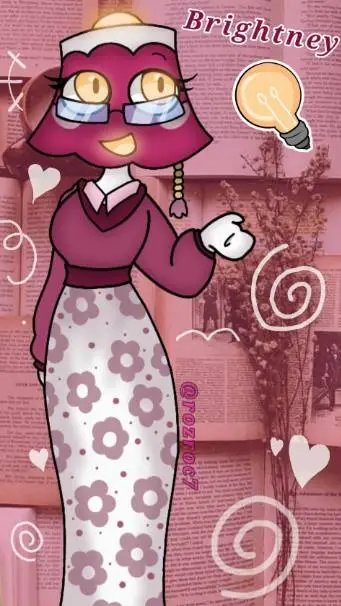 ai character: Brightney background