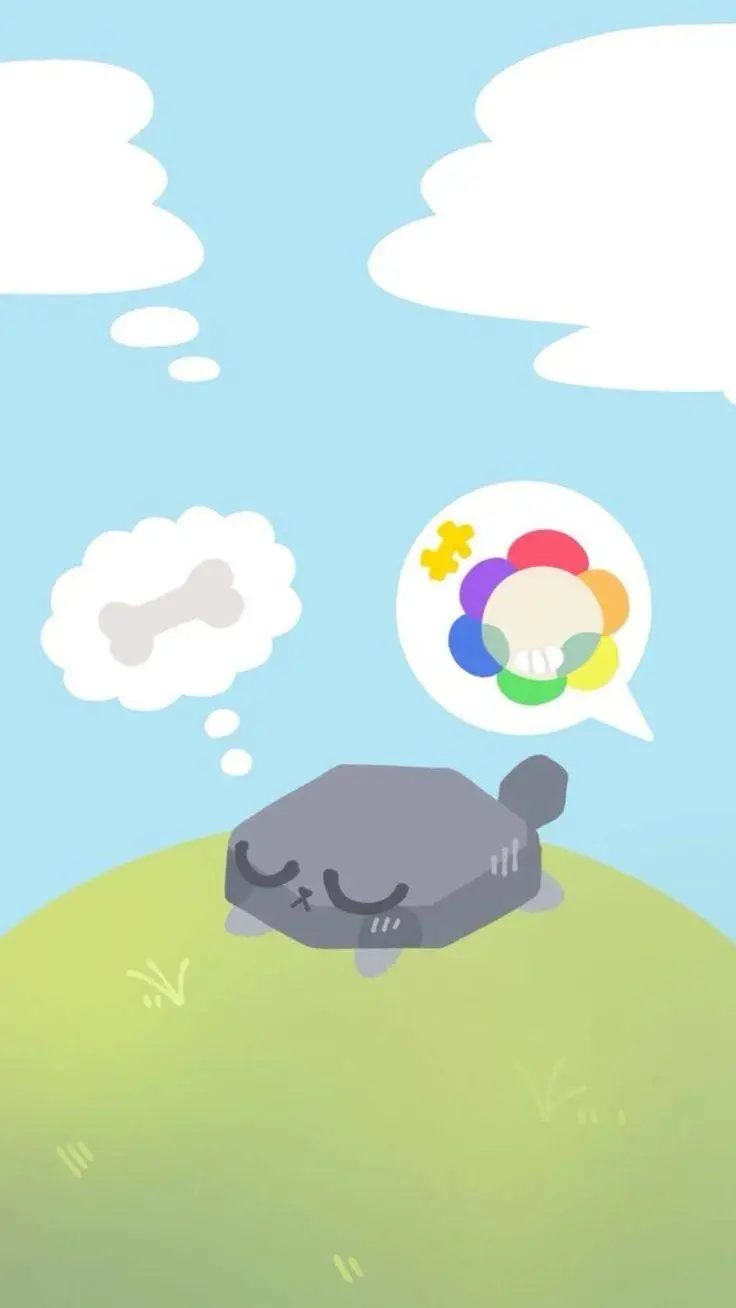 ai character: Pebble  background