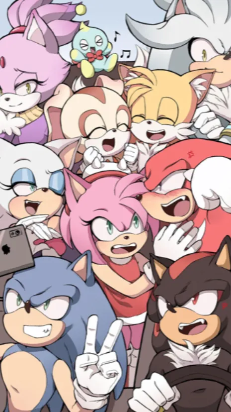 ai character: Sonic and friends background