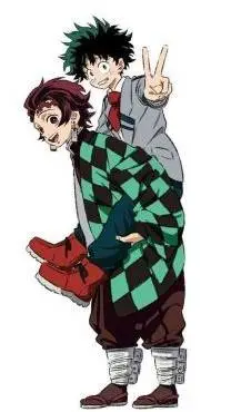 ai character: kny x mha background