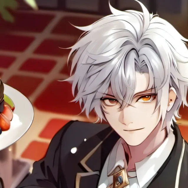 chat with ai character: Gojo saturo (maid)