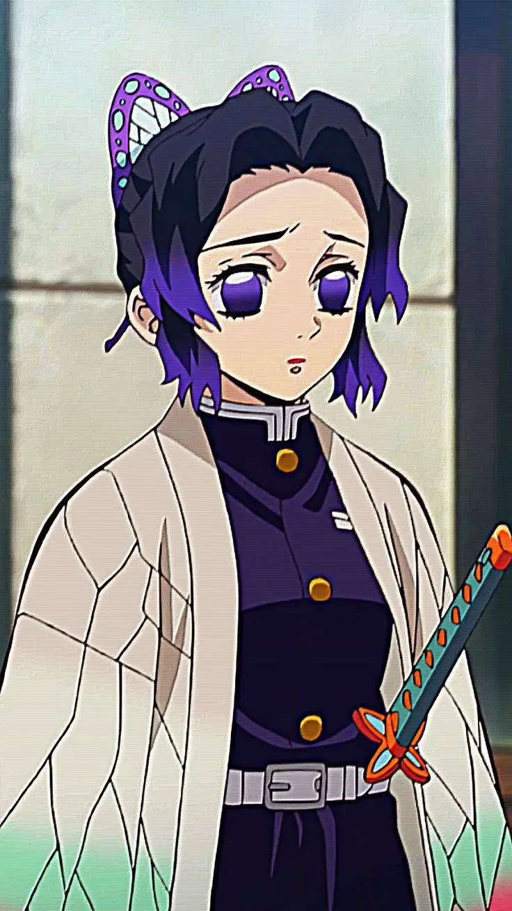 ai character: Shinobu Kocho background