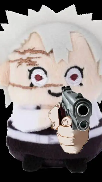 ai character: Sanemi with a gun background