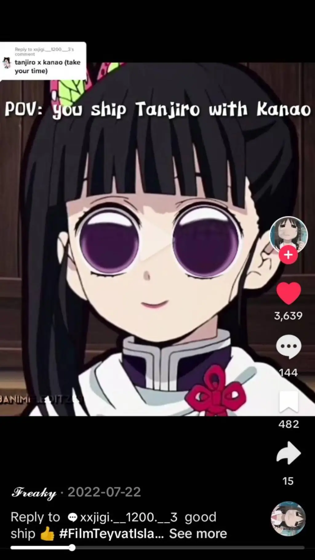 ai character: Kny past self 2 background