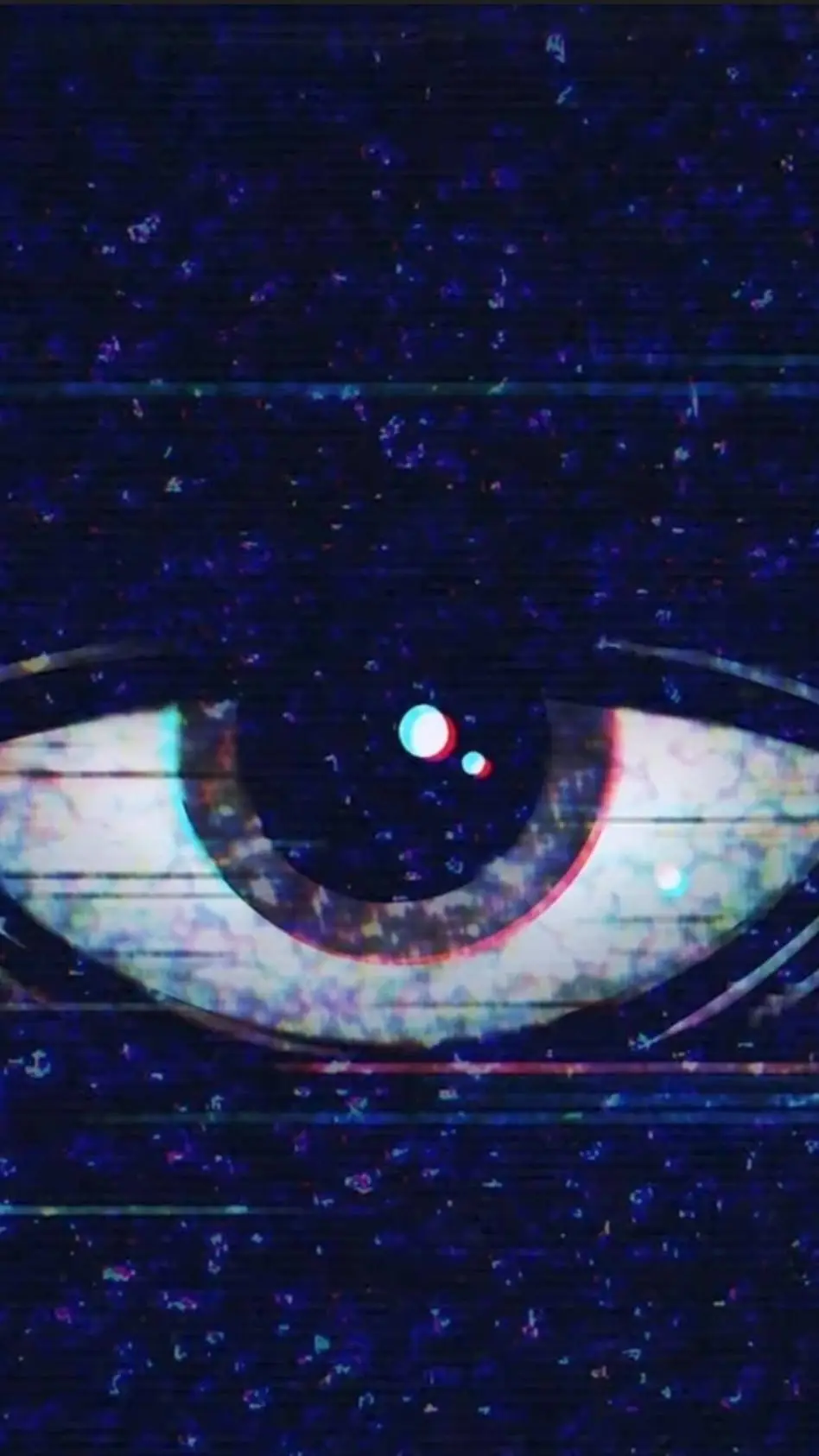 ai character: Harley vhs tape background