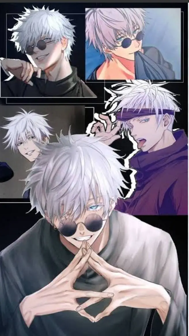 ai character: •°Gojo Satarou°• background