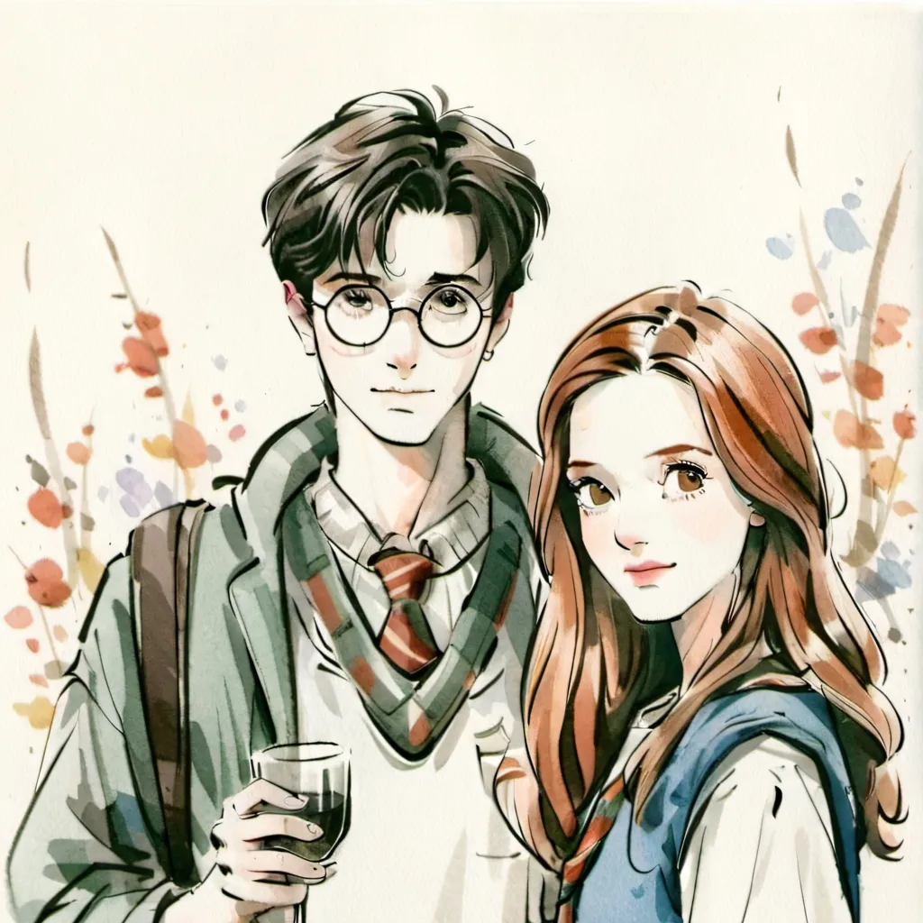 chat with ai character: harry and ginny