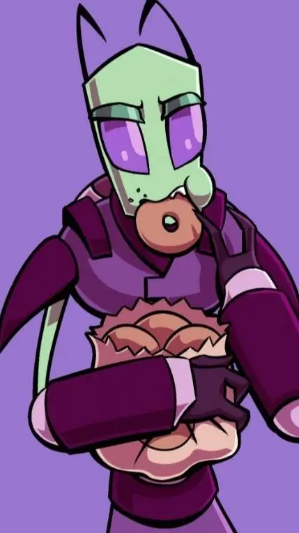 ai character: ୨Tallest Purple୧ background