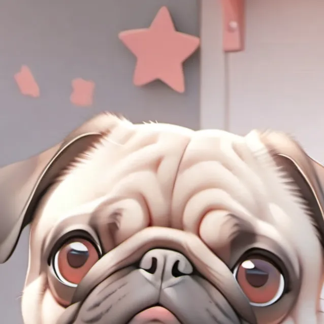 chat with ai character: Pug